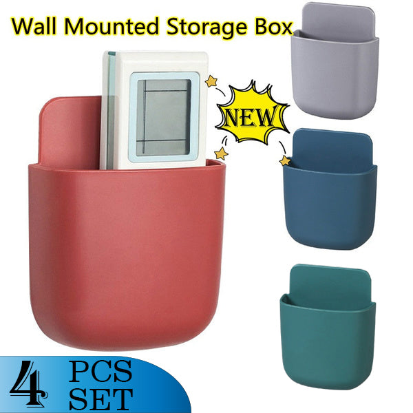 Wall-mounted case with phone charging dock. Wall-mounted case with phone charging dock.